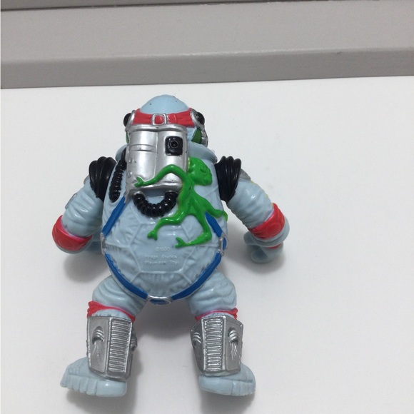 Vintage Teenage Mutant Ninja Turtles TMNT Raphael space Astronaut Figure 1990 - Picture 5 of 8
